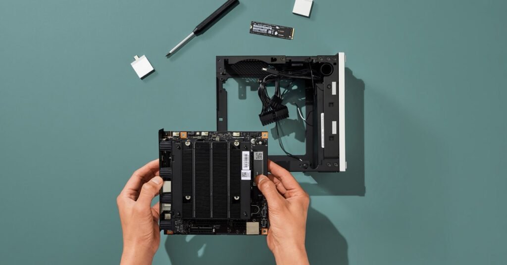 O primeiro desktop da estrutura é um mini-jogo do tamanho Xbox PC
