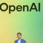 Open AI Chief Executive Officer Sam Altman speaks during the Kakao media day in Seoul.