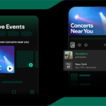 Os concertos de estréia no Spotify, perto de você ', para descobrir shows próximos