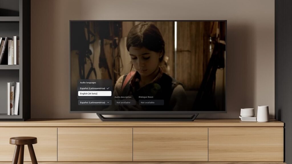 Prime Video Tests AI Dubbing para filmes e séries de TV selecionados