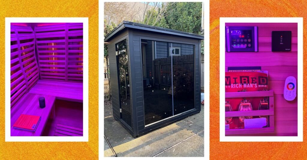 Sun Home Luminar Sauna Review: sem vapor