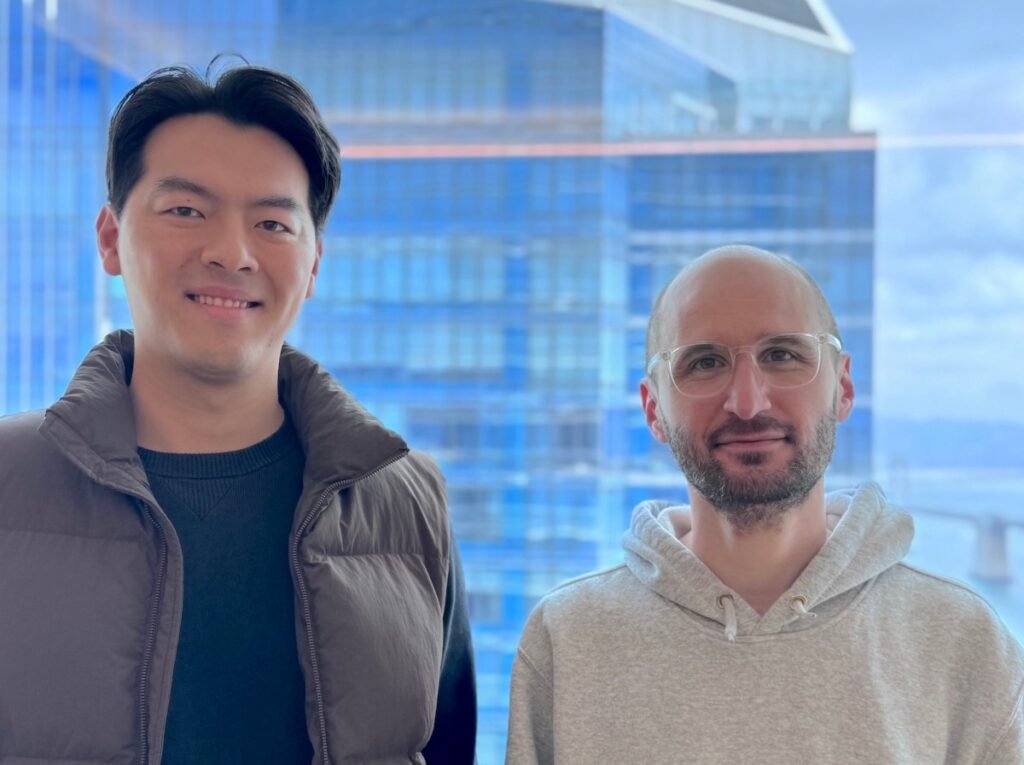 Adaptive Computer co-founders Dennis Xu (left) and Mike Soylu (right)