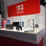 Nintendo Switch 2 on display