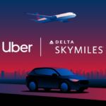 Os clientes do Uber agora podem ganhar Skymiles Delta de passeios ou entregas