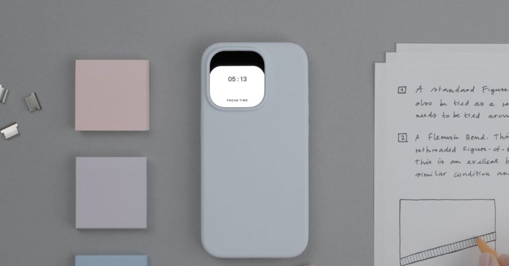 Quer olhar menos para o seu telefone? Basta cobrir sua tela
