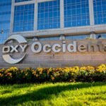 The Occidental Petroleum Headquarters is seen on December 11, 2023 in The Woodlands, Texas.