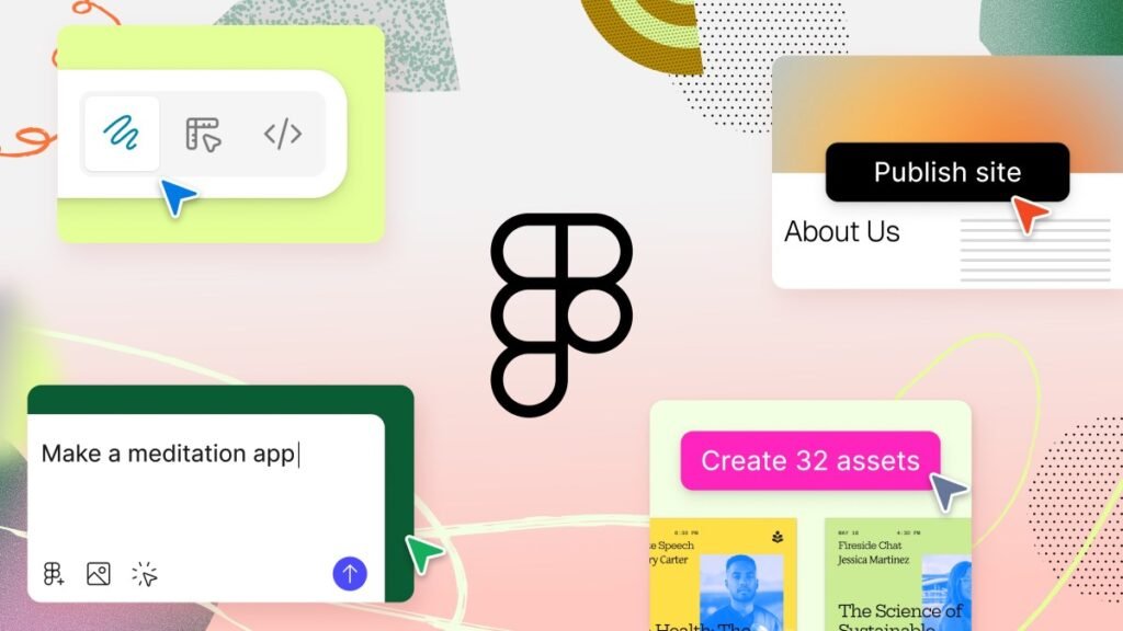 A figma libera novas ferramentas movidas a IA para criar site, protótipos de aplicativos e ativos de marketing