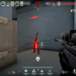 A screenshot from a game of Valorant, Riot Games' competitive online first-person shooter.