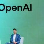 Open AI Chief Executive Officer Sam Altman speaks during the Kakao media day in Seoul.