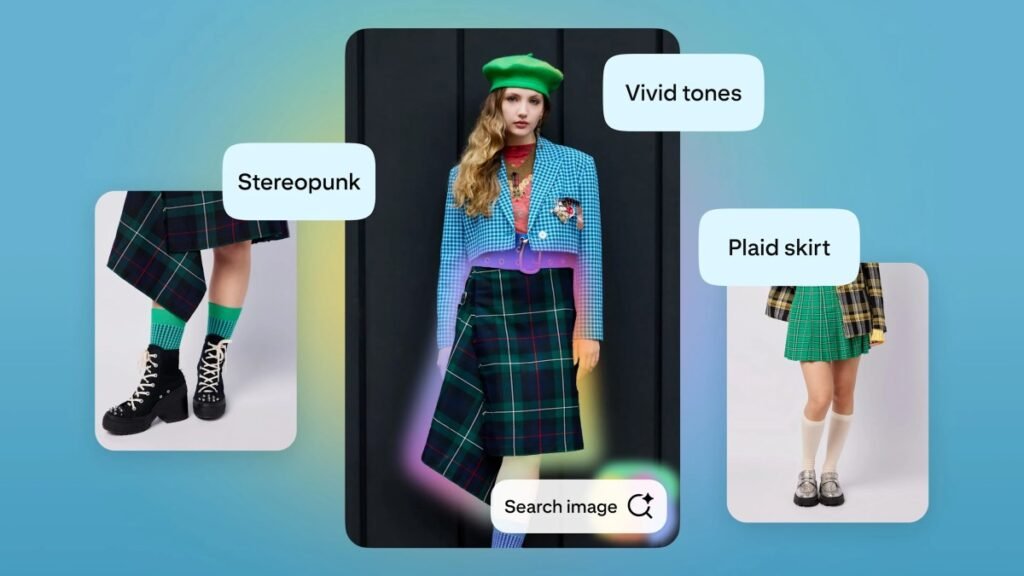 O Pinterest atualiza a pesquisa visual com mais recursos movidos a IA