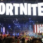 PARIS, FRANCE - OCTOBER 26: The logo of the video game 'Fortnite' developed by Epic Games is displayed during the 'Paris Games Week' on October 26, 2018 in Paris, France. 'Paris Games Week' is an international trade fair for video games and runs from October 26 to 31, 2018. (Photo by Chesnot/Getty Images)
