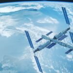 Uma colisão com detritos espaciais deixa três astronautas chineses presos em órbita