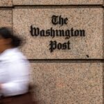 WASHINGTON, DC - JUNE 5: The Washington Post Building at One Franklin Square Building on June 5, 2024 in Washington, DC.