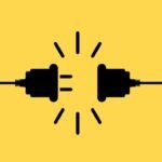 Electric plug icon depicting digital detox