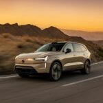 A Volvo EV with Luminar Lidar