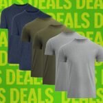 Ofertas verdadeiras de camisetas clássicas para as férias de 2025: 25% de desconto em golas redondas