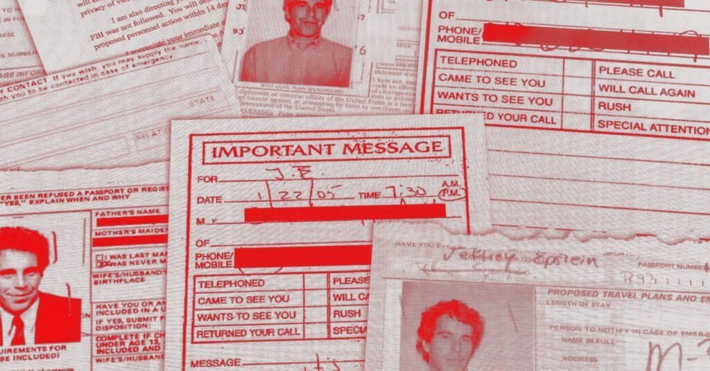 Os arquivos Jeffrey Epstein do DOJ estão aqui