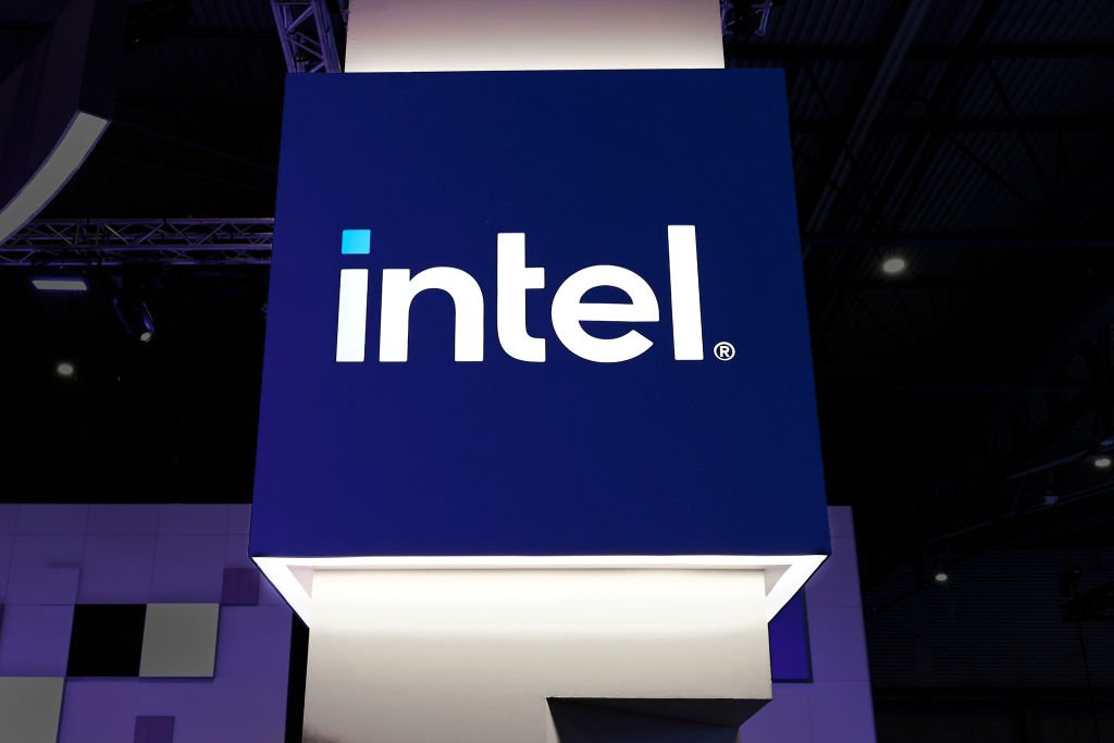 The Intel logo