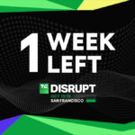 TechCrunch Disrupt 2026 1 week left