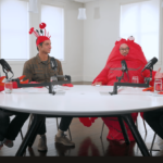 Y Combinator crew dressed like crabs