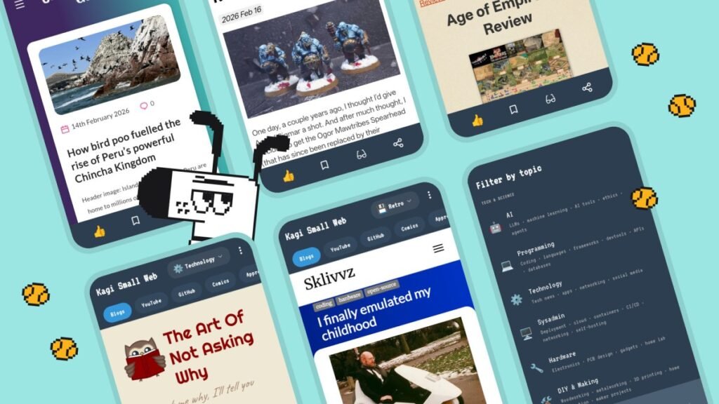 Kagi traz sua ‘pequena teia’ de uma internet apenas humana para dispositivos móveis