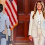 Melania Trump quer um robô para educar seu filho em casa