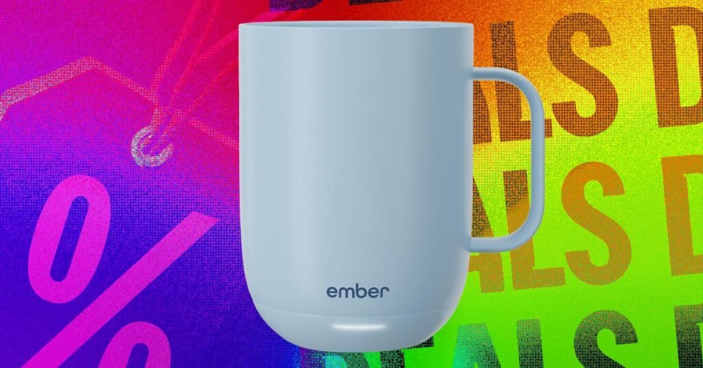 Dê café quente à mamãe o ano todo com esta oferta de caneca inteligente Ember