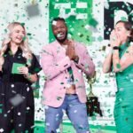 Kevin A. Damoa, Founder & CEO, Glīd, Claire Kroft and Ankit Malhotra, winners of the Startup Battlefield 2025, pose onstage during day three of TechCrunch Disrupt 2025 at Moscone Center on October 29, 2025 in San Francisco, California.