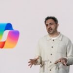 Mustafa Suleyman, chief executive officer of Microsoft AI, speaks during an event commemorating the 50th anniversary of the company at Microsoft headquarters in Redmond, Washington.