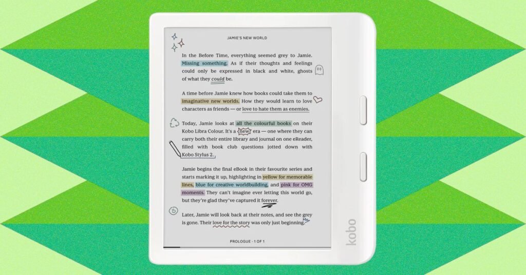 Os melhores leitores eletrônicos (2026): Kobo, Kindle
