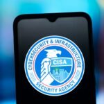 CISA logo on a smartphone