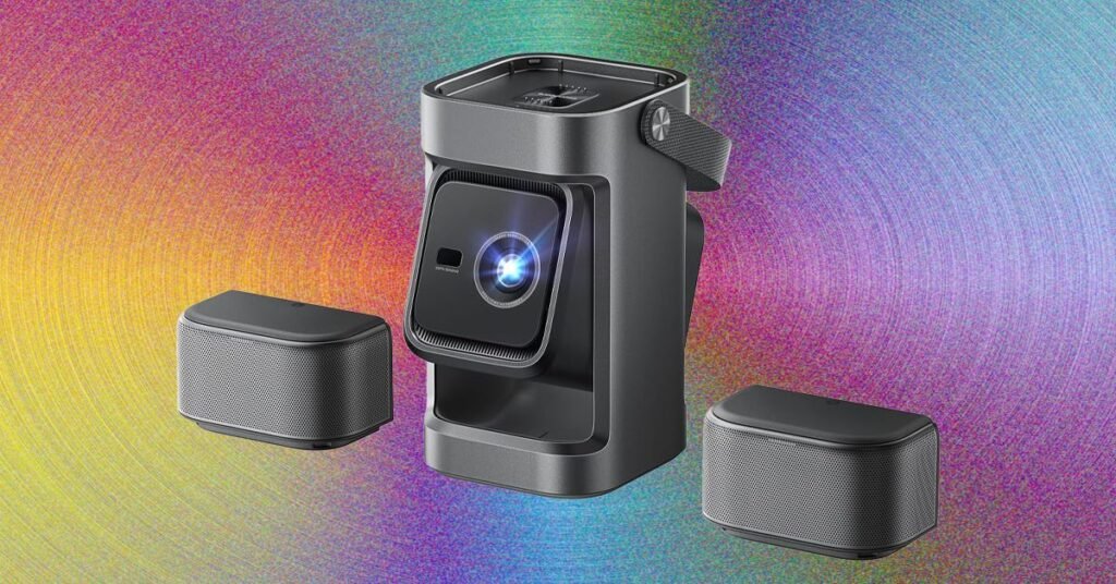 Análise do projetor Soundcore Nebula P1 (2026): compacto e portátil para visualização interna e externa
