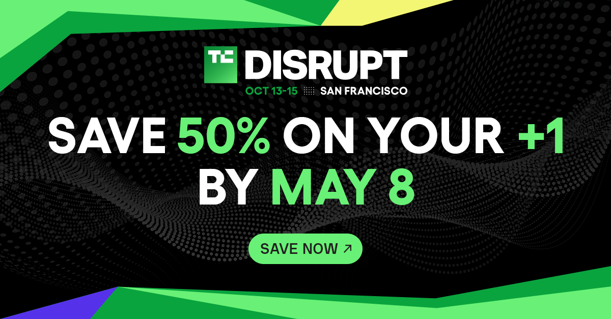 Faltam 2 dias: ganhe 50% de desconto em uma segunda passagem para o Disrupt 2026