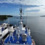 Quartermaster's SmartMast system set up on a vessel