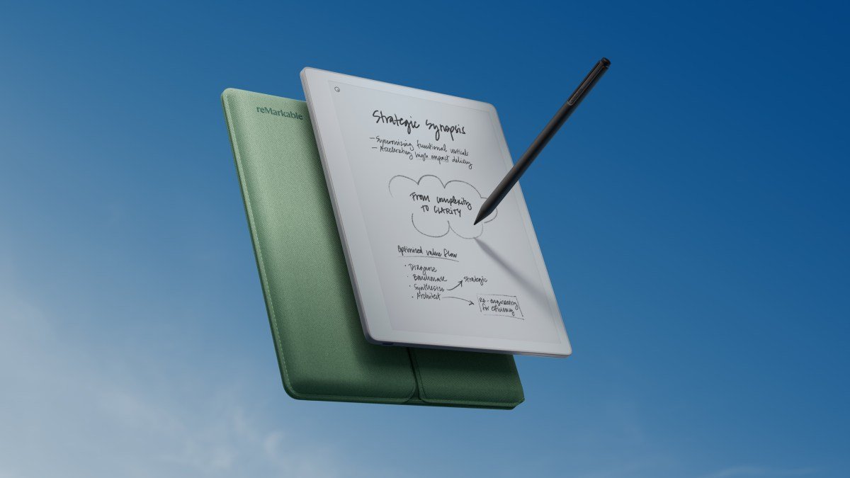 O novo tablet Paper Pure da reMarkable volta ao básico com uma tela monocromática