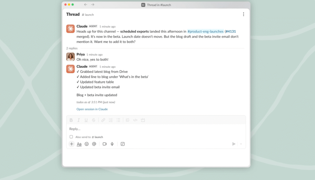 Claude Tag da Anthropic está aprendendo sua empresa, uma mensagem do Slack por vez