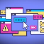 Retro windows dialog box computing design element user interface GUI design with space for your copy.