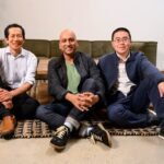 Together AI founders Percy Liang, CEO Vipul Ved Prakash, CTO Ce Zhang